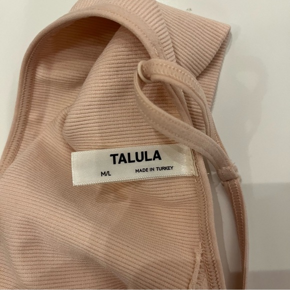 Pink talula tank top - Picture 2 of 2